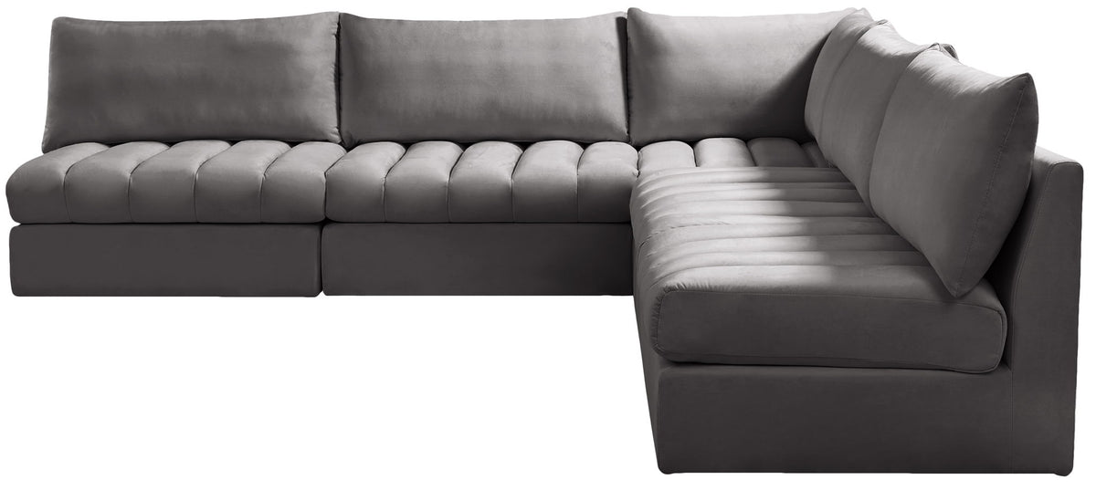 Jacob - Modular Corner Armless Sectional 5 Piece
