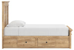 Makidern - Panel Storage Bed