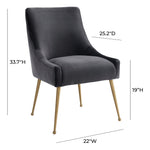 Beatrix - Velvet Side Chair