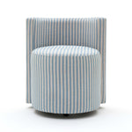 Alyssa - Striped Rolling Desk Chair