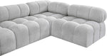 Ames - 5 Piece Fabric Modular Sectional