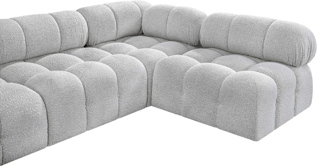 Ames - 5 Piece Fabric Modular Sectional