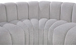 Arc - Boucle Fabric 4 Piece U-Shaped Modular Sofa