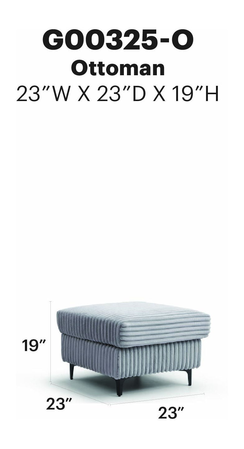 Glory Furniture - Houston - Ottoman