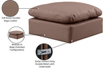 Indulge - Faux Leather Ottoman