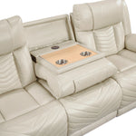 Glory Furniture - Sensa - Power Reclining Sofa With Table And LED Belt
