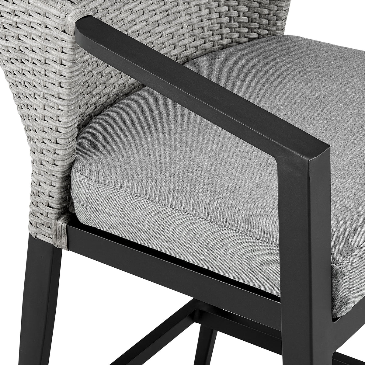 Palma - Outdoor Patio Bar Stool With Cushions