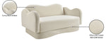 Bloom - Velvet Loveseat
