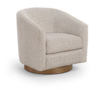 Modra - Performance Fabric Upholstered Swivel Accent Chair