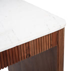 Obeah - Desk - White / Walnut