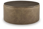 Bethanstone - Storage Ottoman - Warm Brown