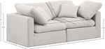 Indulge - Linen 2 Seat Modular Sofa