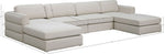 Beckham - 6 Piece Double Chaise Modular Sectional