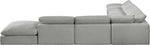 Comfy - 7 Piece Linen Modular Corner Sectional