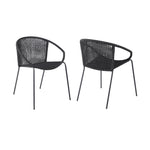 Snack - Indoor / Outdoor Stackable Steel Dining Chair