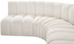 Arc - Boucle Fabric 8 Piece Modular Sofa