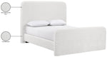 Fira - Chenille Fabric Upholstered Bed