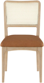 Atrium - Upholstered Seat Dining Chair With Brushed Natural Base (Set of 2)