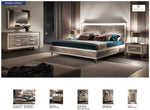 ArredoAmbra - Bed With Wooden Headboard