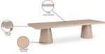 Tavolo - Oak Veneer Dining Table