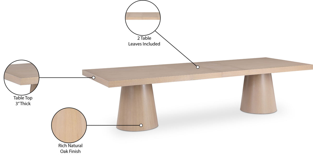 Tavolo - Oak Veneer Dining Table