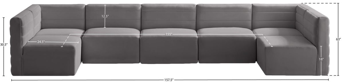 Quincy - 7 Piece Modular Sectional