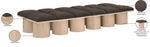 Pavilion - 12 Piece Modular Bench With Natural Base
