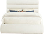 Adam - Boucle Fabric Bed With 52" Headboard