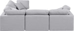 Indulge - Linen 4 Piece Modular Corner Sectional