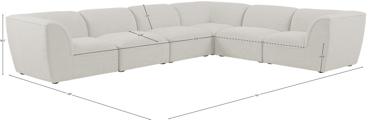 Miramar - 6 Piece Modular Sectional