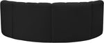 Arc - Faux Leather 4 Piece U-Shaped Modular Sofa