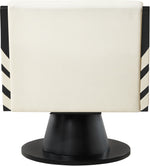 Millwin - Swivel Accent Chair With Black Base