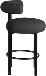 Bordeaux - Stool With Black Legs (Set of 2)