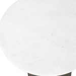 Olso - Outdoor Accent Table - Bronze / White