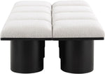 Pavilion - 8 Piece Modular Bench With Black Base