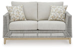 Seton Creek - 4 Pc. - Lounge Set - Gray
