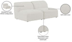 Miramar - 2 Seat Armless Modular Sofa