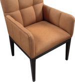 Adrian - Dining Arm Chair (Set of 2) - Black Legs