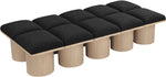 Pavilion - 10 Piece Modular Bench With Natural Base