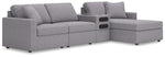 Modmax - L-Shaped Sectional - Granite