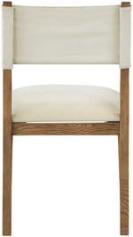 Avon - Linen Textured Performance Fabric Dining Side Chair (Set of 2)