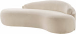 Caspian - Chenille Fabric Upholstered Loveseat