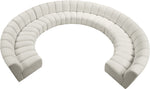 Infinity - 10 Piece Velvet Modular Sectional