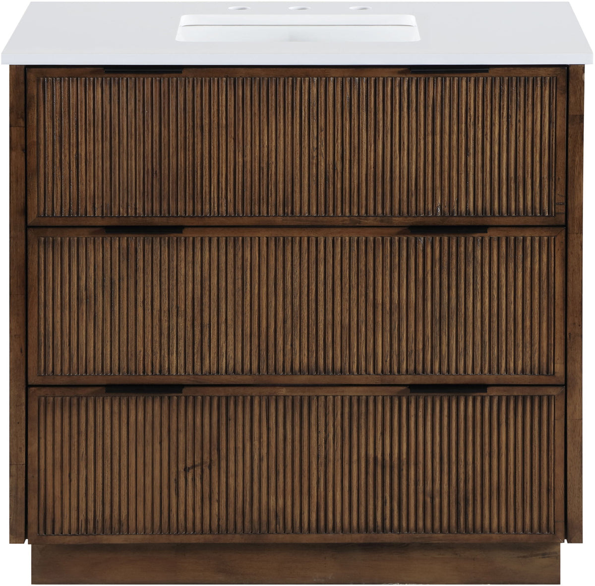 Willard - Engineered Stone And Solid Wood Bathroom Vanity