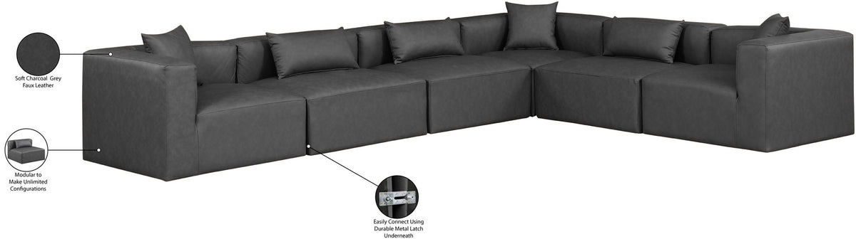Cube - 6 Piece Modular Corner Sectional