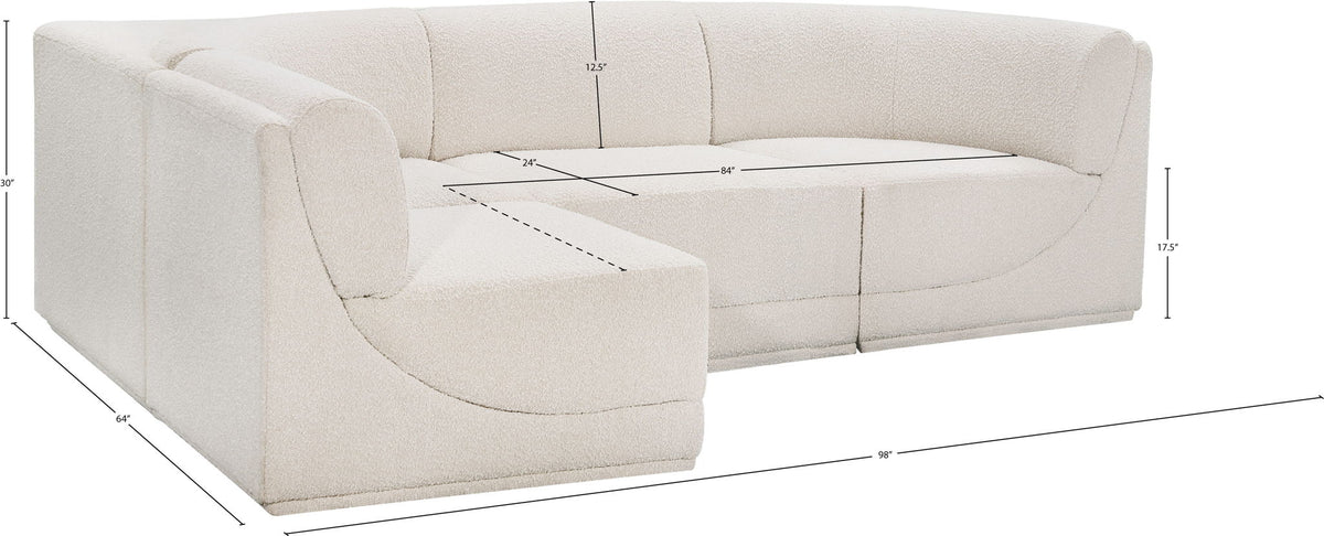 Ollie - 4 Piece Modular Sectional
