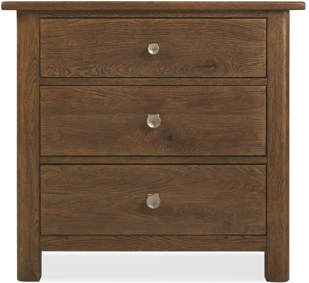 Driftwood - Three-Drawer Nightstand