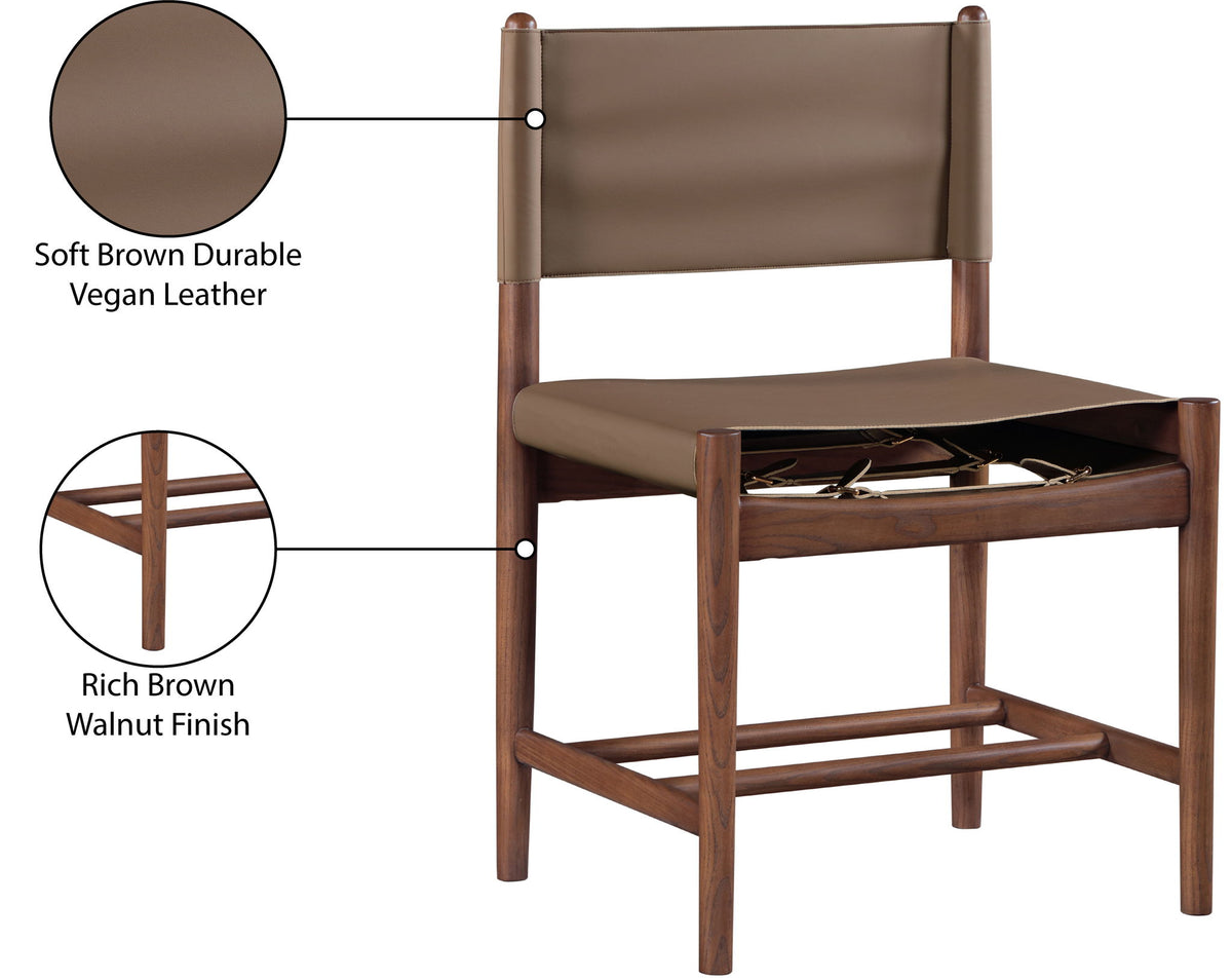 Rawlins - Dining Chair (Set of 2) - Walnut Frame