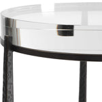 Midas - Round Accent Table - Dark Bronze