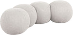 Apollo - Boucle Fabric Bench